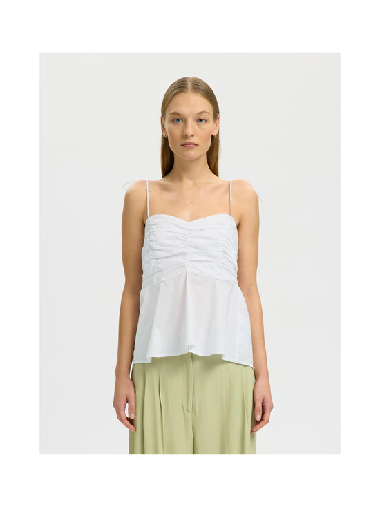 Selected - SlfDelia-naruolkaintoppi - BRIGHT WHITE | Stockmann - photo 2