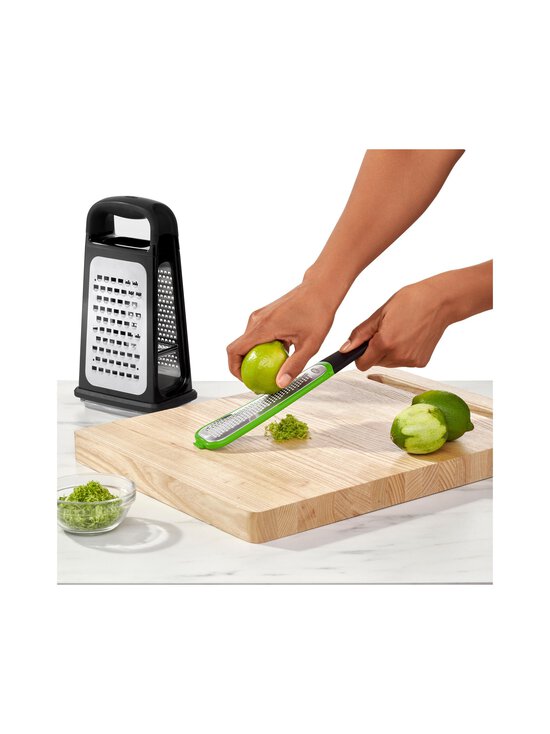 OXO - Good Grips Etched - raastin + irrotettava rasia - BLACK, STEEL, CLEAR, GREEN | Stockmann - photo 7