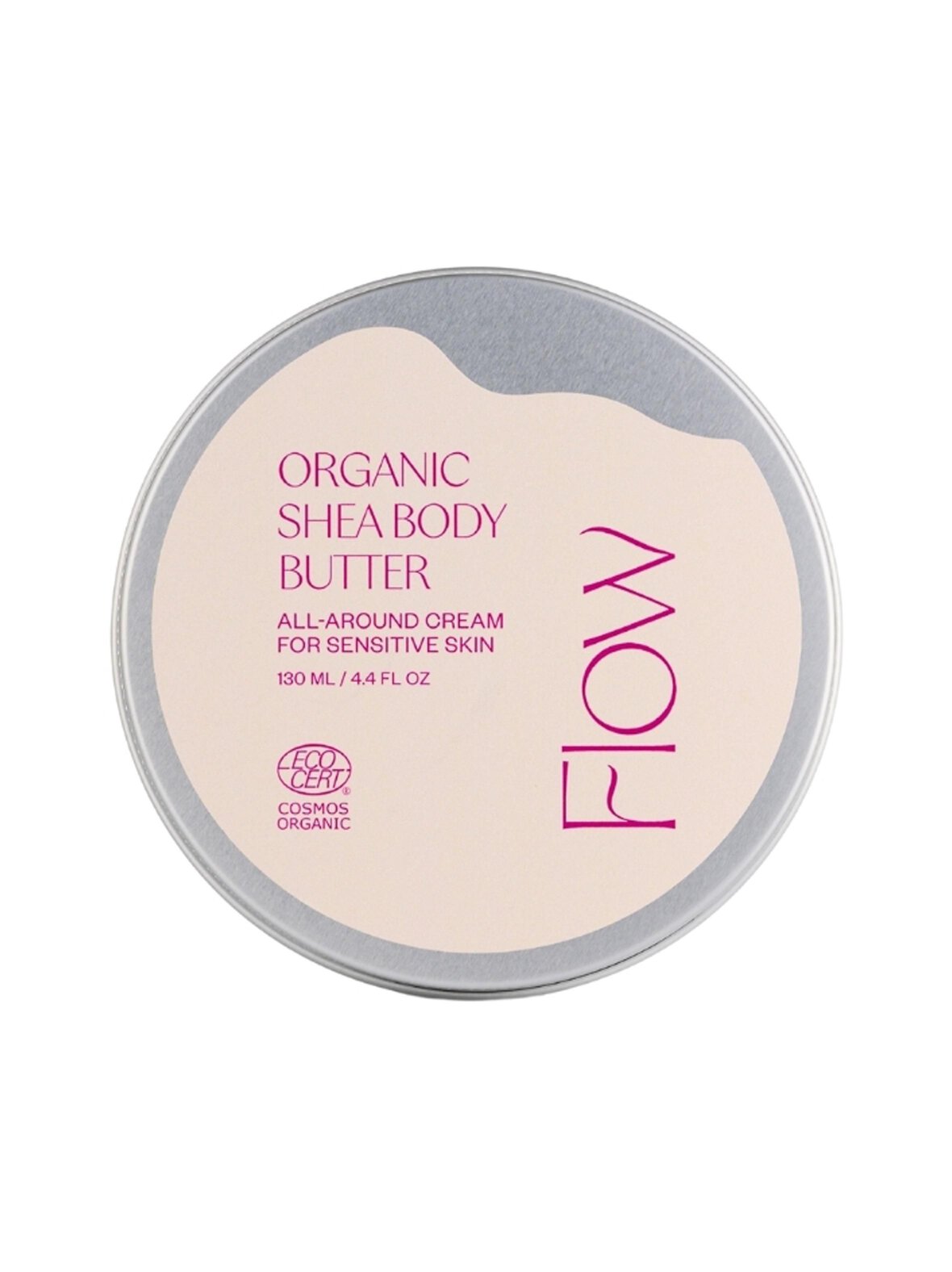 Organic Shea Body Butter 100 % -sheavoi 130 ml
