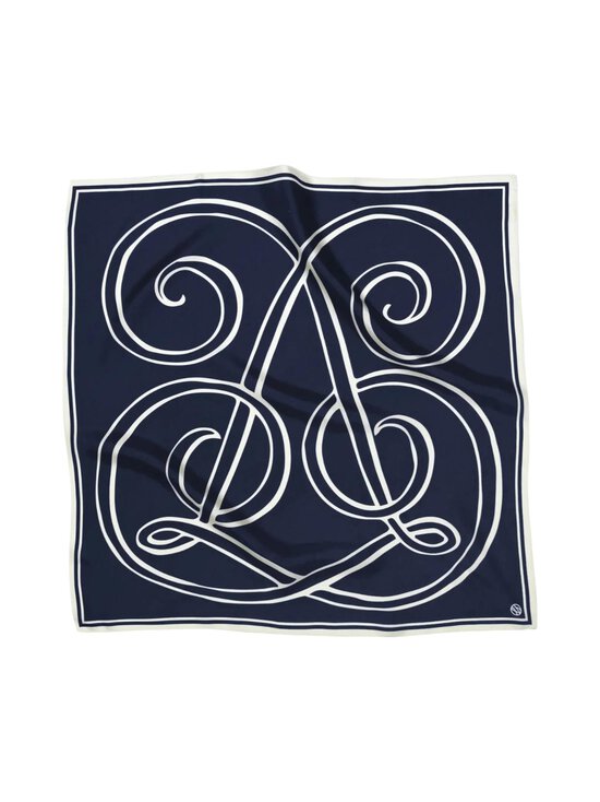 Monogram-silkkihuivi