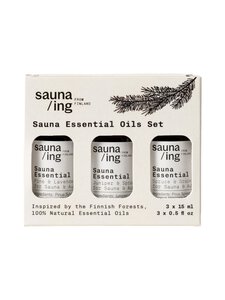 Finnish Sauna Shop - Sauna Essential Oils Set -saunatuoksu 3-pack | Stockmann