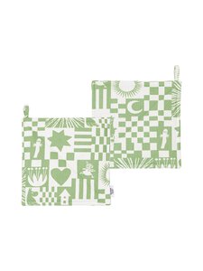 Moomin Arabia - Pajalapid Party 2 tk - GREEN | Stockmann