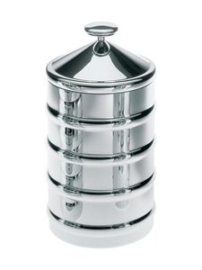 Alessi - Kalistò 3 storage jar 1.14 l - RUOSTUMATON TERÄS Alessi - Kalistò 3 storage jar 1.14 l - RUOSTUMATON TERÄS | Stockmann