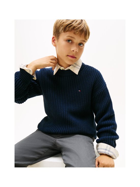 Tommy Hilfiger - Kampsun C-neck - C1G DARK NIGHT NAVY | Stockmann - photo 5