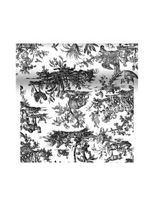 Duni - Toile de Jouy Dunicel -kaitaliina 4,8 m - GREY | Stockmann