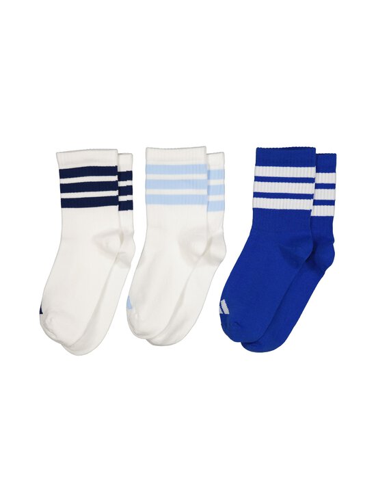 adidas Performance - Rib 3-Stripes zeķes 3 iepak. - JD1348 WHITE/WHITE/ROYBLU - photo 2 adidas Performance - Rib 3-Stripes zeķes 3 iepak. - JD1348 WHITE/WHITE/ROYBLU | Stockmann - photo 2