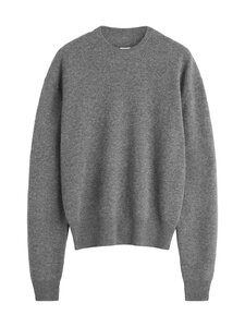 TOTEME - Classic Crew -kashmirneule - MID GREY MELANGE | Stockmann