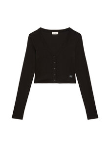 Calvin Klein Jeans - Label Cotton -ribbineuletakki - UB1 BLACK | Stockmann