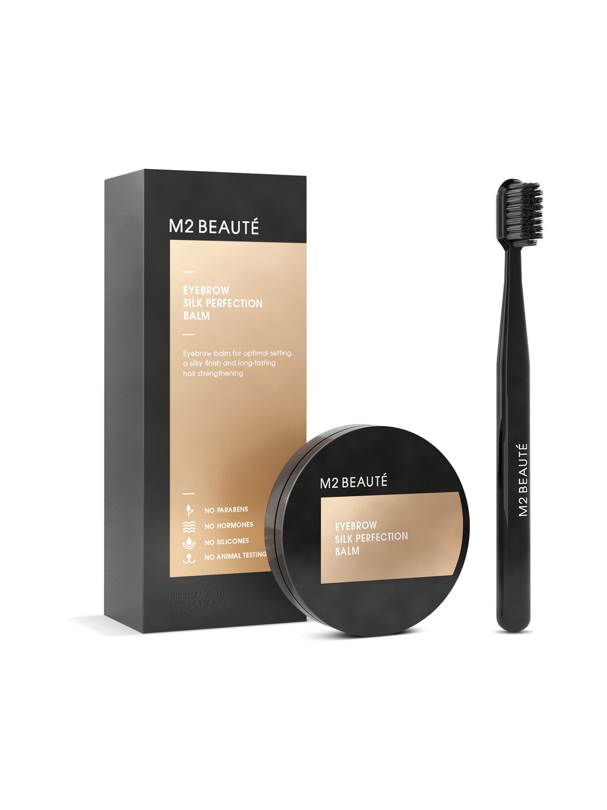 M2 Beauté Eyebrow silk perfection balm -kulmatuote