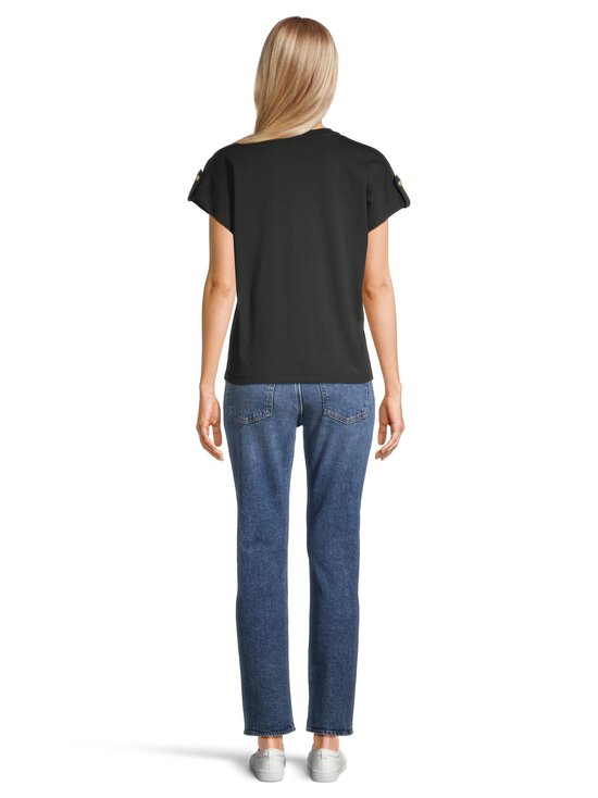 Tommy Hilfiger - Gold Button Modern t-paita - BDS BLACK - photo 3 Tommy Hilfiger - Gold Button Modern t-paita - BDS BLACK | Stockmann - photo 3
