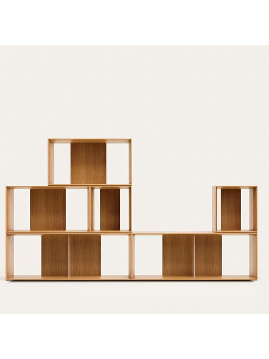 Kave Home - Litto-hylly 6-osainen tammi 101 x 152 cm - BEIGE | Stockmann - photo 5