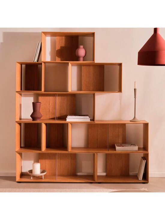 Kave Home - Litto-hylly 6-osainen tammi 101 x 152 cm - BEIGE | Stockmann - photo 3