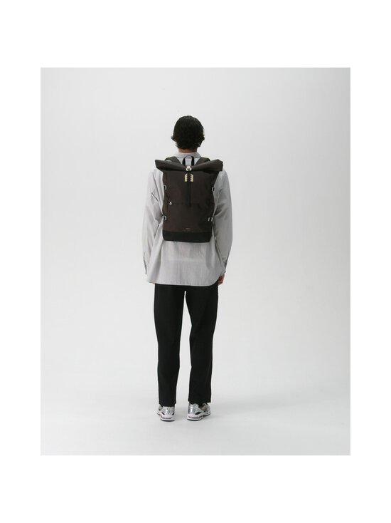 Sandqvist - Rolltop L mugursoma - BROWN WITH NATURAL LEATHER - photo 10 Sandqvist - Rolltop L mugursoma - BROWN WITH NATURAL LEATHER | Stockmann - photo 10