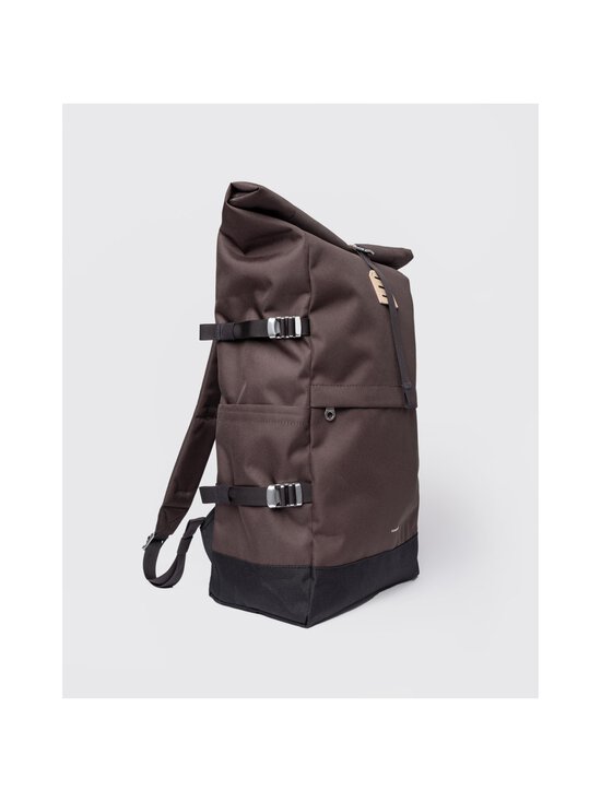 Sandqvist - Rolltop L mugursoma - BROWN WITH NATURAL LEATHER - photo 2 Sandqvist - Rolltop L mugursoma - BROWN WITH NATURAL LEATHER | Stockmann - photo 2