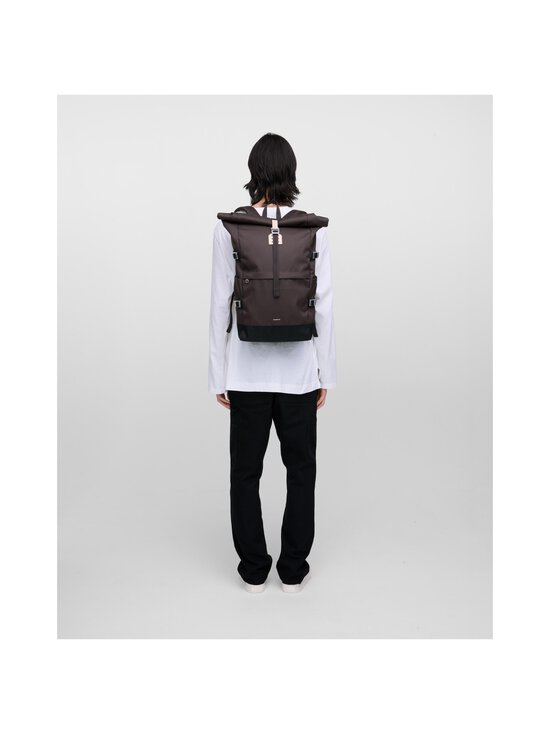Sandqvist - Rolltop L mugursoma - BROWN WITH NATURAL LEATHER - photo 6 Sandqvist - Rolltop L mugursoma - BROWN WITH NATURAL LEATHER | Stockmann - photo 6