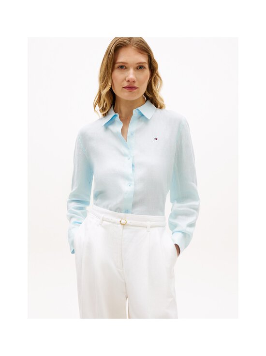 Tommy Hilfiger - Linen Relaxed -pellavapaita - CYR KEEPSAKE BLUE | Stockmann - photo 5