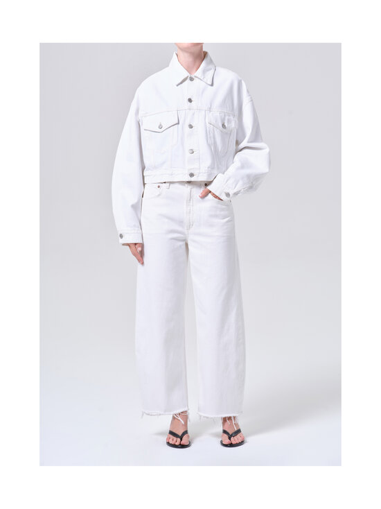 AGOLDE - Low Curve Fray džinsi - MSAK MILKSHAKE (SOFT WHT CUT HEM) | Stockmann - photo 2