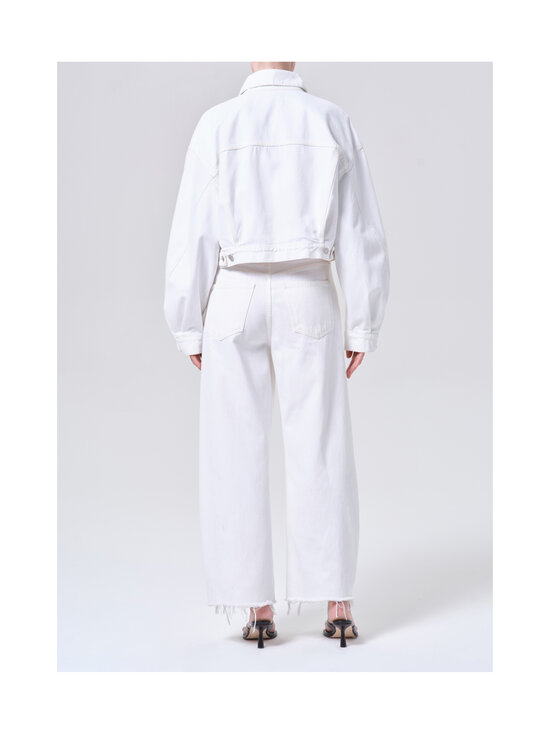 AGOLDE - Low Curve Fray džinsi - MSAK MILKSHAKE (SOFT WHT CUT HEM) | Stockmann - photo 3
