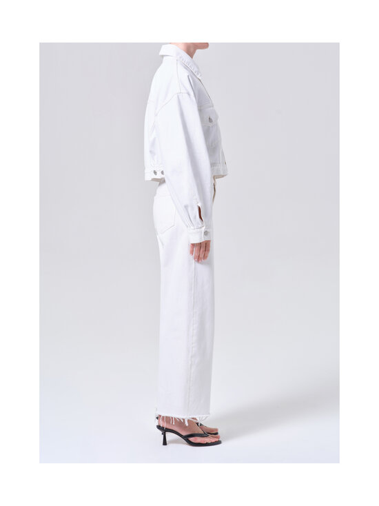 AGOLDE - Low Curve Fray džinsi - MSAK MILKSHAKE (SOFT WHT CUT HEM) | Stockmann - photo 4