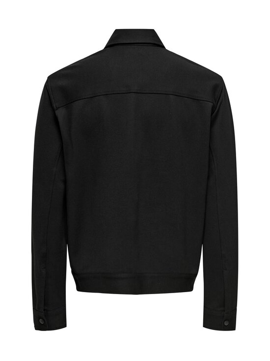 Only & Sons - OnsJakes Regular Zip Stretch -päällyspaita - BLACK - photo 2 Only & Sons - OnsJakes Regular Zip Stretch -päällyspaita - BLACK | Stockmann - photo 2