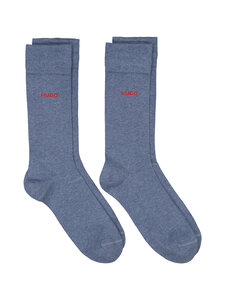 HUGO - Uni-sukat 2-pack - 469 OPEN BLUE | Stockmann