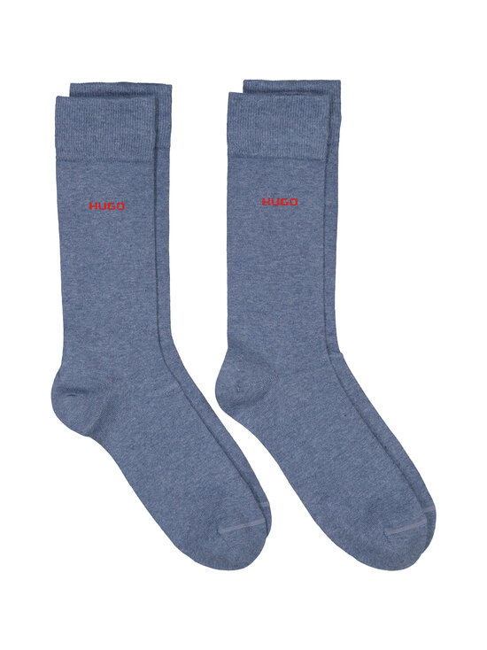HUGO - Uni-sukat 2-pack - 469 OPEN BLUE | Stockmann - photo 1