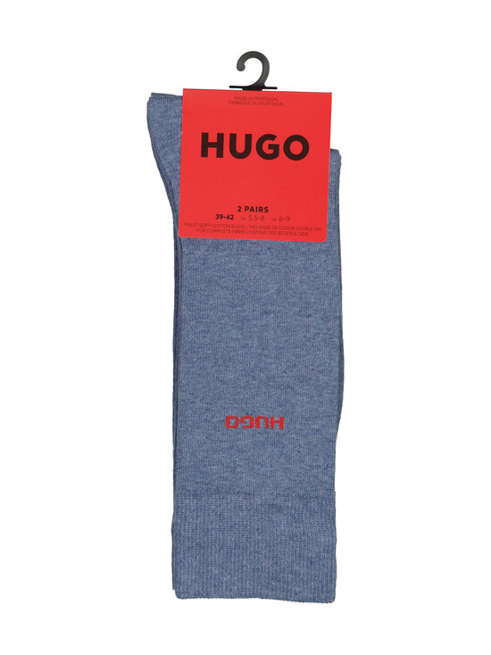 HUGO - Uni-sukat 2-pack - 469 OPEN BLUE | Stockmann - photo 3
