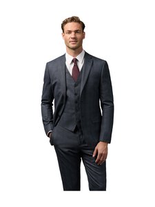 Ted Baker London - Byrne Check Slim -bleiseri - NAVY Ted Baker London - Byrne Check Slim -bleiseri - NAVY | Stockmann