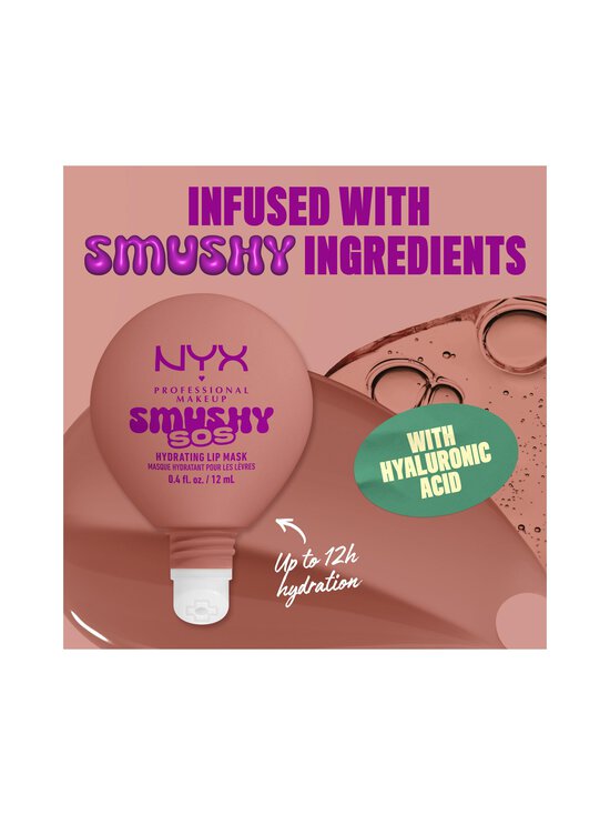 NYX Professional Makeup - Smushy SOS Hydrating Lip Mask lūpu maska - 02 SHEA SO SMOOTH | Stockmann - photo 5