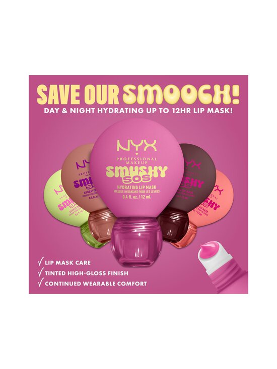 NYX Professional Makeup - Huulemask Smushy SOS Hydrating Lip Mask - 02 SHEA SO SMOOTH | Stockmann - photo 4