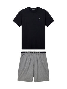 Emporio Armani - Pidžaama - MC028 BLACK/GREY MELANGE | Stockmann