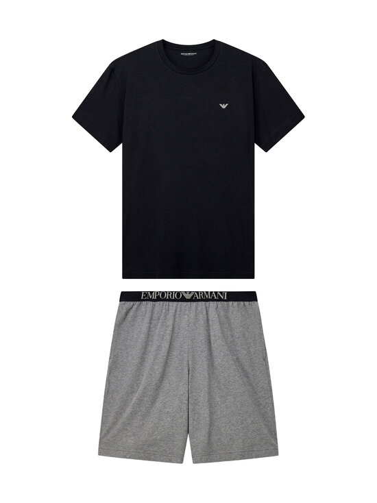 Emporio Armani - Pidžaama - MC028 BLACK/GREY MELANGE | Stockmann - photo 1