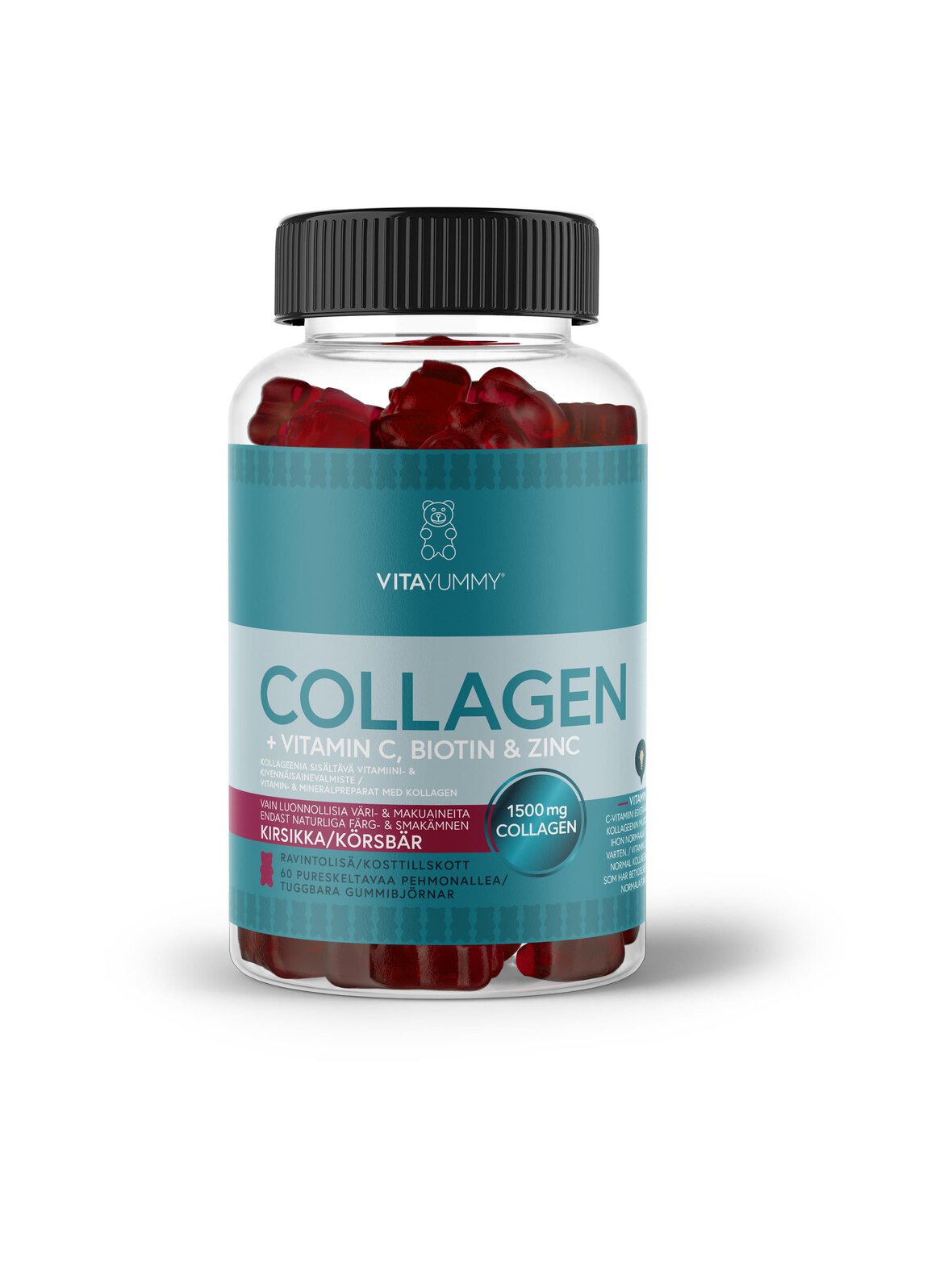 Collagen Cherry -ravintolisä