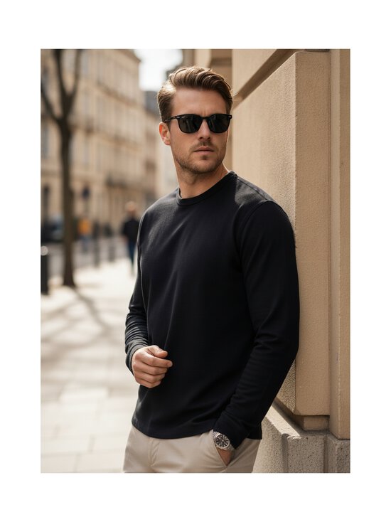 Jack & Jones - Särk JjAxel Crew Neck - BLACK | Stockmann - photo 5