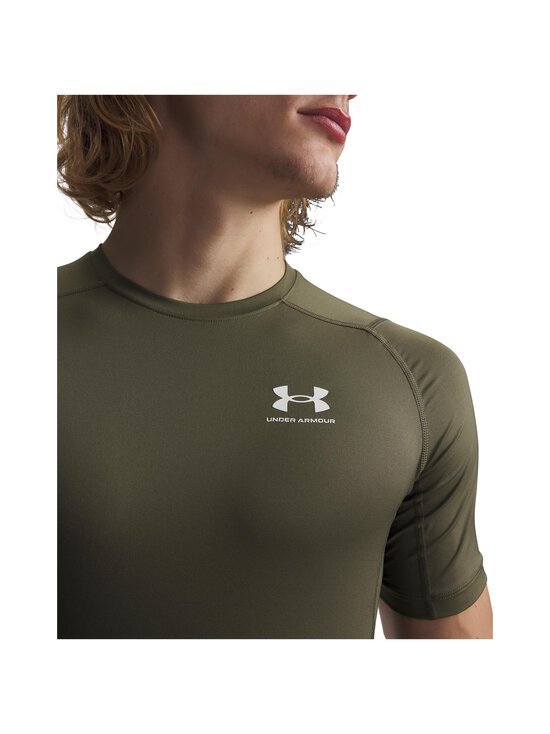 Under Armour - UA HG Armour Comp -treenipaita - 390 MARINE OD GREEN | Stockmann - photo 5