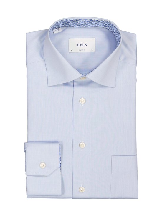 Eton - Classic Fit Floral Effect -kauluspaita - 21 LIGTH BLUE | Stockmann - photo 1