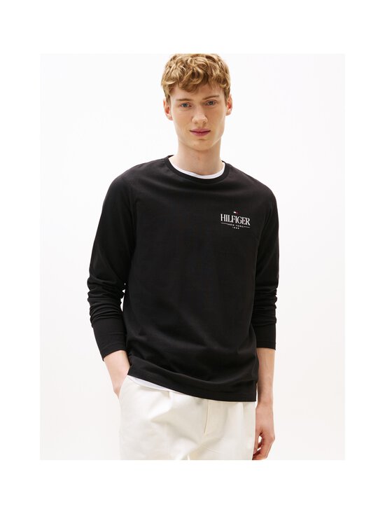 Tommy Hilfiger - Stack trikotāžas krekls - BDS BLACK - photo 4 Tommy Hilfiger - Stack trikotāžas krekls - BDS BLACK | Stockmann - photo 4