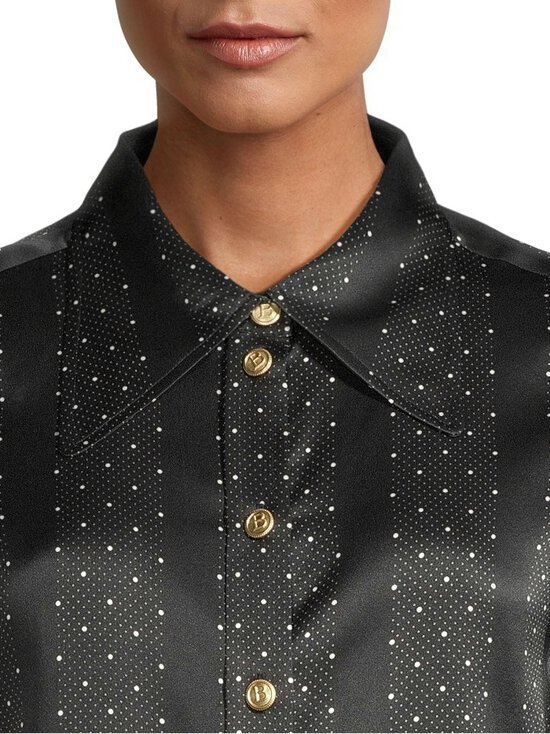Busnel - Anita-silkkipusero - BLACK/ECRU - photo 4 Busnel - Anita-silkkipusero - BLACK/ECRU | Stockmann - photo 4