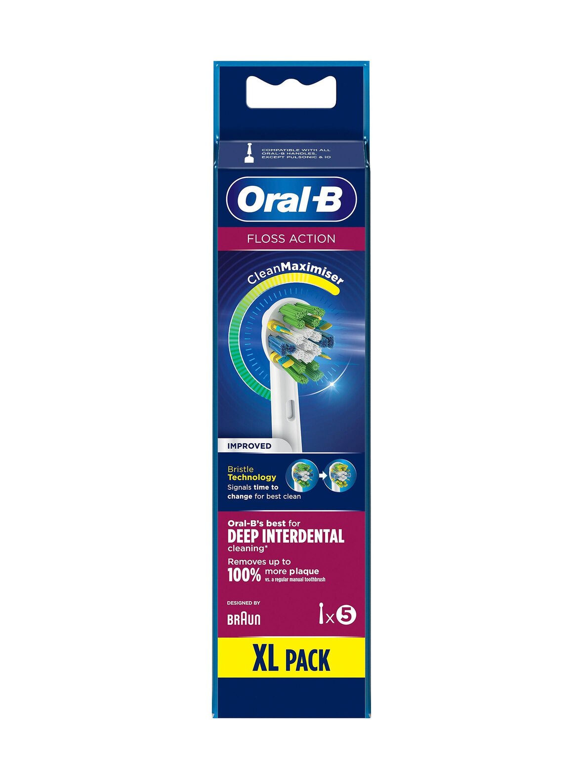 Oral-B Flossaction cleanmaximiser -vaihtoharjat 5 kpl