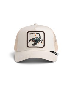 Goorin Bros - Deadly Scorpion Trucker -lippalakki - CHALK | Stockmann