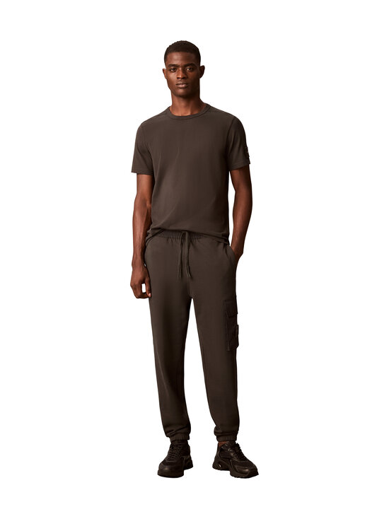 Calvin Klein Jeans - Badge Jogger -collegehousut - 8MN PIRATE BLACK | Stockmann - photo 1