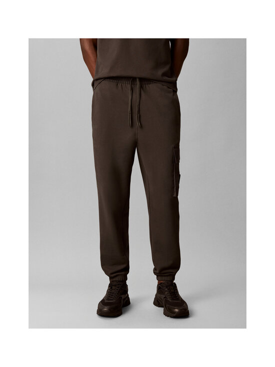 Calvin Klein Jeans - Badge Jogger -collegehousut - 8MN PIRATE BLACK | Stockmann - photo 4