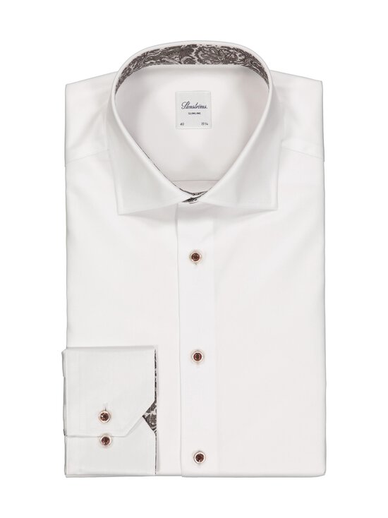 Paisley Contrast Slimline -kauluspaita