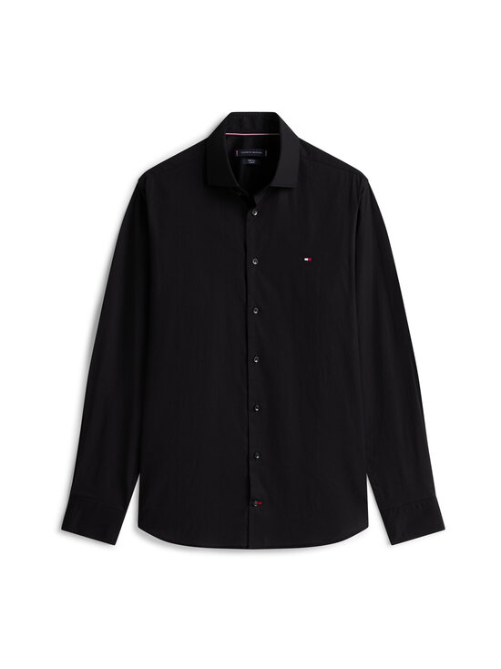 Tommy Hilfiger - Triiksärk Flex Poplin - BDS BLACK | Stockmann - photo 1