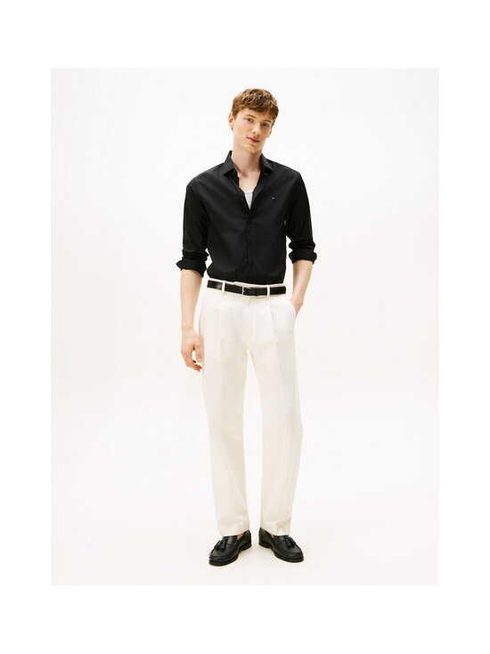 Tommy Hilfiger - Triiksärk Flex Poplin - BDS BLACK | Stockmann - photo 4