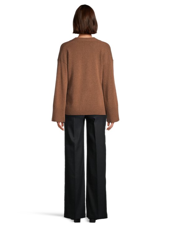 MY ESSENTIAL WARDROBE - HuxiMW V-Neck -neule - 130 TOBACCO BROWN - photo 3 MY ESSENTIAL WARDROBE - HuxiMW V-Neck -neule - 130 TOBACCO BROWN | Stockmann - photo 3