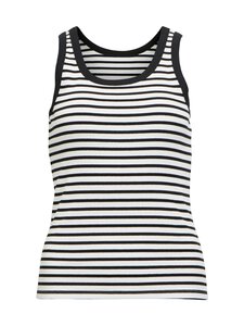 Object - ObjMoli Slim tops - BLACK STRIPES:WHITE SAND | Stockmann
