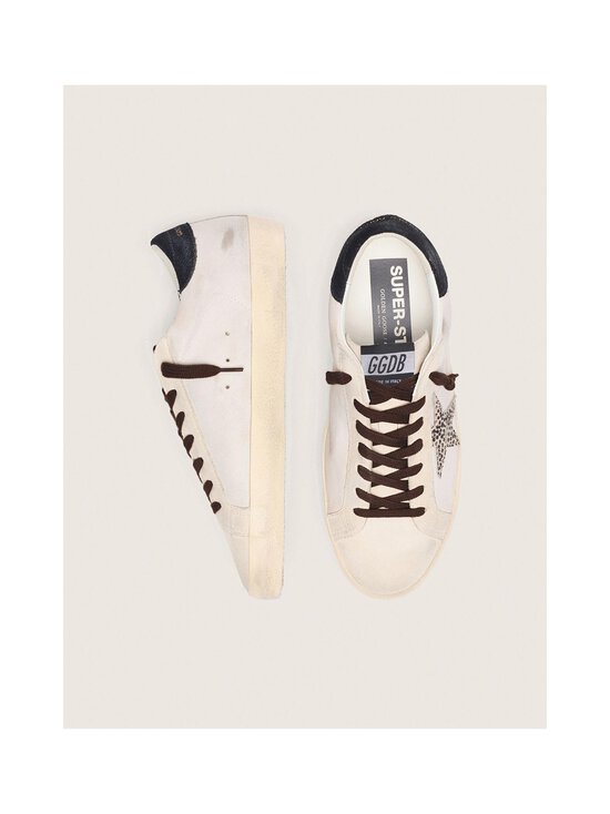 GOLDEN GOOSE - Super Star Suede -tennarit - 12526 WHITE/SEEDPEARL/BLACK | Stockmann - photo 3
