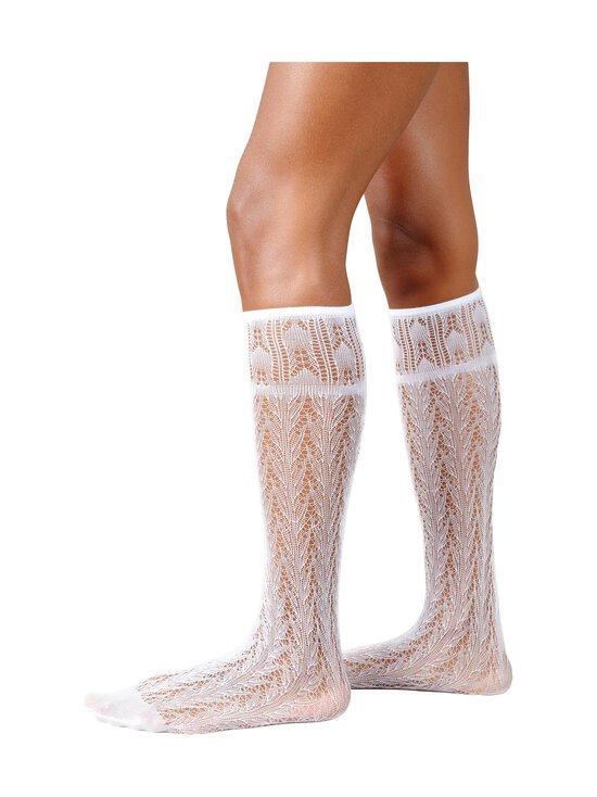 Swedish Stockings - Erica Crochet -polvisukat - 900 WHITE | Stockmann - photo 1