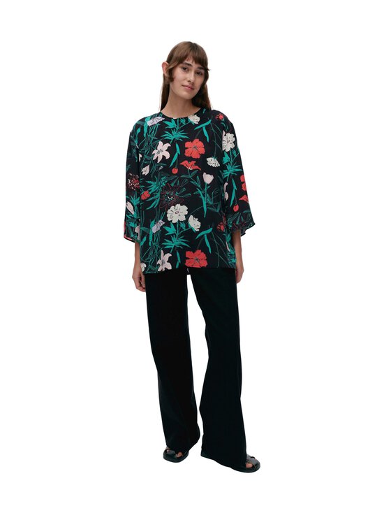 Marimekko - Oaja Perenna kreklblūze - 973 BLACK, TURQUOISE, PINK - photo 1 Marimekko - Oaja Perenna kreklblūze - 973 BLACK, TURQUOISE, PINK | Stockmann - photo 1